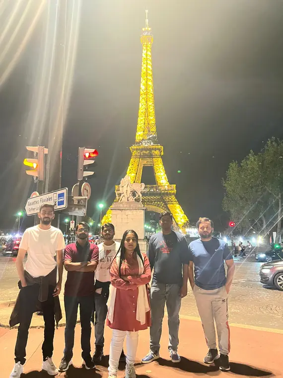 Group in Paris